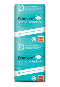 Bradford Optimo Underfloor Insulation Batts - R2.5 - 1160 x 415mm - 3.9m²/pack - Patnicar Insulation
